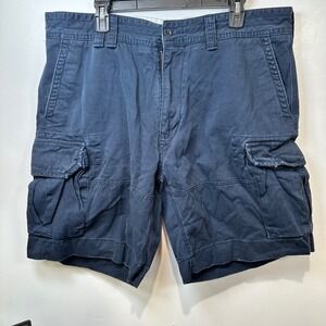 Ralph Lauren Navy‎ Cargo Shorts Classic Fit Casual Outdoor Size 38